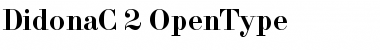 DidonaC Regular Font Title Preview