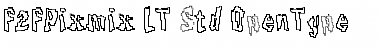 F2FPixmix LT Std Regular Font Title Preview