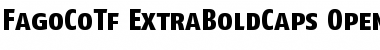FagoCoTf ExtraBoldCaps Font Title Preview