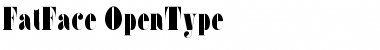 Fat Face Font Title Preview