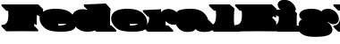 FederalEighteen Medium Font Title Preview