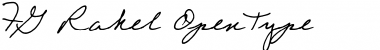 FG Rakel Regular Font Title Preview