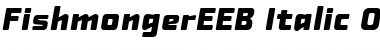 Fishmonger EEB Italic Font Title Preview