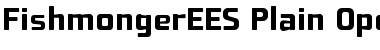 Fishmonger EES Plain Font Title Preview
