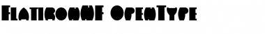 Flatiron NF Regular Font Title Preview