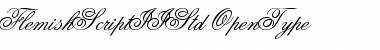 Flemish ScriptII Std Regular Font Title Preview