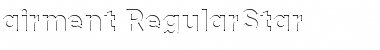 airment RegularStar Font Title Preview