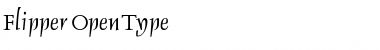 Flipper Regular Font Title Preview