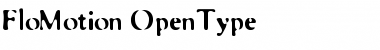 FloMotion Medium Font Title Preview