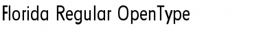 Florida-Regular Regular Font Title Preview