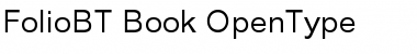 Folio Book Font Title Preview