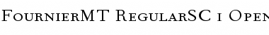 Fournier MT Regular Small Caps & Old Style Figures Font Title Preview