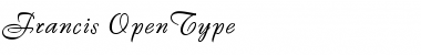 Francis Regular Font Title Preview
