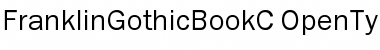 FranklinGothicBookC Regular Font Title Preview