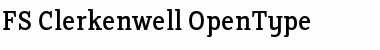 FS Clerkenwell Regular Font Title Preview