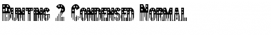 Bunting 2Condensed Normal Font Title Preview