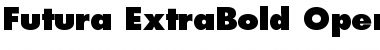 Futura Extra Bold Font Title Preview