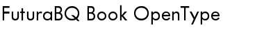 Futura BQ Regular Font Title Preview