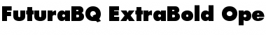 Futura BQ Regular Font Title Preview