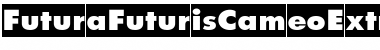 FuturaFuturisCameoExtraBoldC Regular Font Title Preview