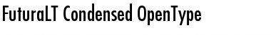 Futura LT Condensed Medium Font Title Preview