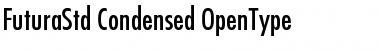 Futura Std Medium Condensed Font Title Preview
