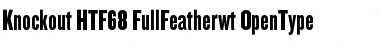Knockout HTF68-FullFeatherwt Font Title Preview