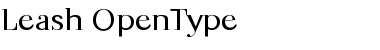 Leash Regular Font Title Preview