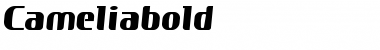 Cameliabold Regular Font Title Preview
