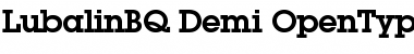 Lubalin BQ Regular Font Title Preview