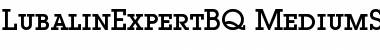 Lubalin Expert BQ Regular Font Title Preview