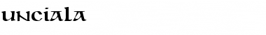 Unciala Regular Font Title Preview