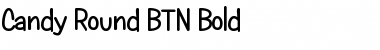 Candy Round BTN Bold Font Title Preview