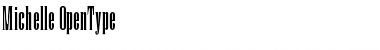 Michelle Regular Font Title Preview
