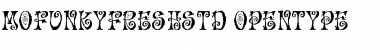 Mo Funky Fresh Std Regular Font Title Preview