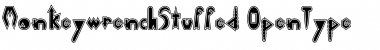 Monkeywrench Regular Font Title Preview
