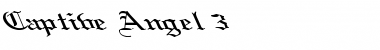Captive Angel 3 Regular Font Title Preview