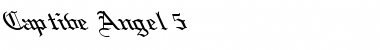 Captive Angel 5 Regular Font Title Preview