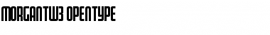 MorganTw3 Regular Font Title Preview