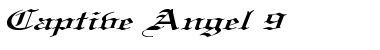 Captive Angel 9 Italic Font Title Preview