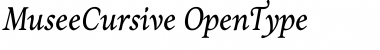 MuseeCursive Regular Font Title Preview