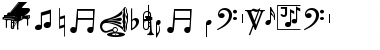 Musical Pi Regular Font Title Preview