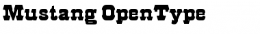 Mustang Regular Font Title Preview