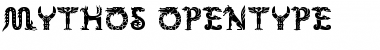 Mythos Regular Font Title Preview
