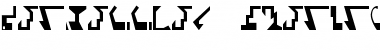 StarTrek Cardassian k canon based Font Title Preview