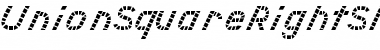 UnionSquare Regular Font Title Preview