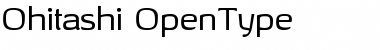 Ohitashi Regular Font Title Preview