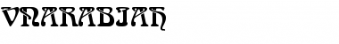 .VnArabiaH Regular Font Title Preview