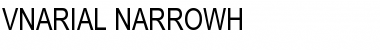 .VnArial NarrowH Regular Font Title Preview