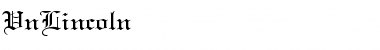 .VnLincoln Regular Font Title Preview